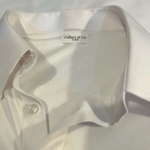 Collars & Co. Classic White Polo Shirt